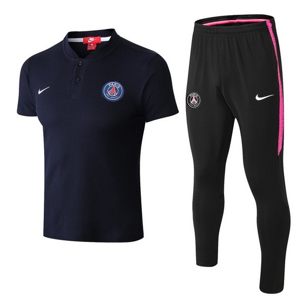 Polo Paris Saint Germain Conjunto Completo 2018-2019 Azul